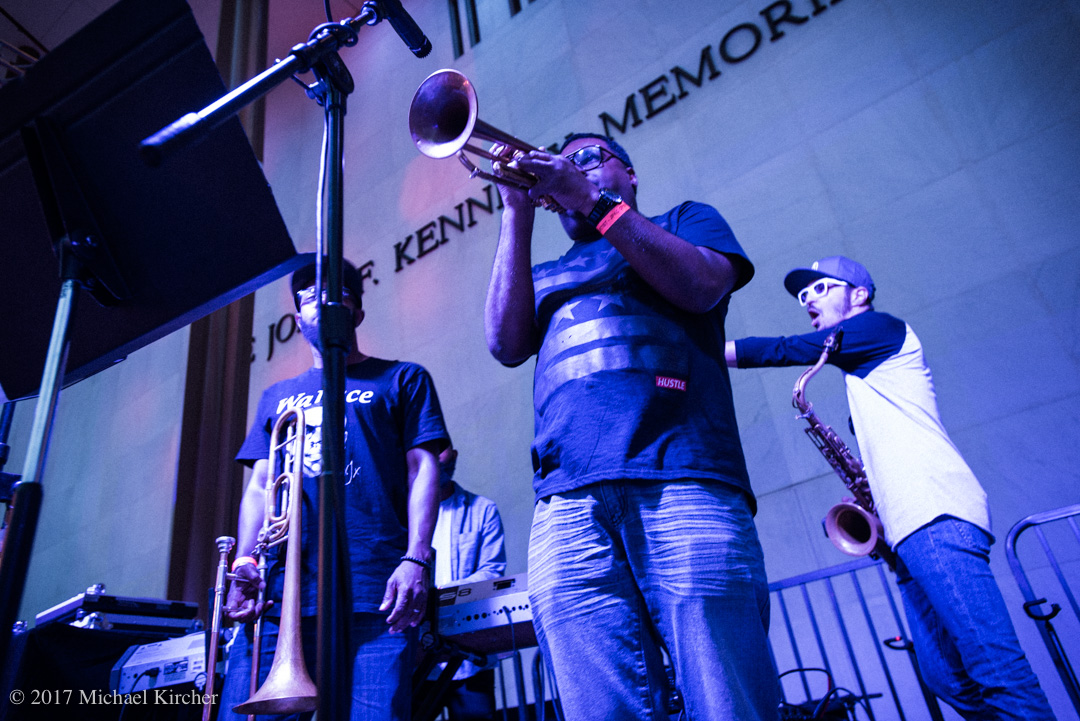 The JoGo Project. Donvonte McCoy on trumpet.